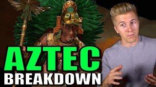 Civilization 6: Gameplay - Aztec [Leader Tips & Strategy Breakdown]