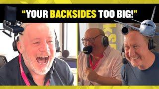 HILARIOUS STORY! Alan Brazil recalls the time he got his behind stuck in a Ryanair passenger seat!