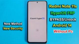 Redmi Note 11s HyperOS Frp Bypass/Unlock Google Account Lock Without PC--No Second Space 100% Work 