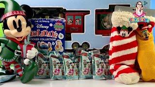 Unboxing and Review of Disney Christmas Holiday Edition Mickey And Friends Toy Collection