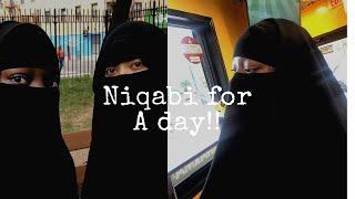 [VLOG] I Tried Wearing A Niqab(veil) For A Whole Day!!