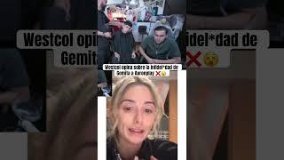 Westcol opina sobre la infidel*dad de Gemita a Auronplay #westcol #twitchclips #gemita #auronplay