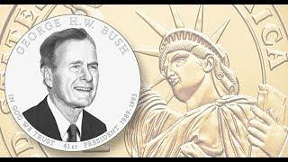 George H.W Bush and Barbara Bush $1, $10 coins to be issued in 2020