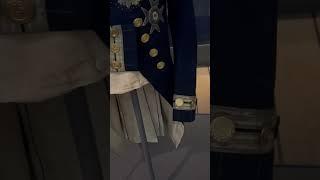 Nelson's uniform, the fatal wound site.  A great leader and commander.  #Admiral #Nelson #Trafalgar