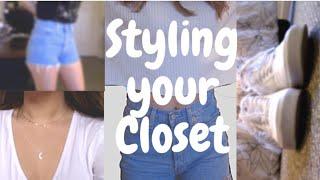 HOW TO STYLE JEAN SHORTS | Summer Lookbook | Styling your closet | 2020 | Lizzy Hinshaw