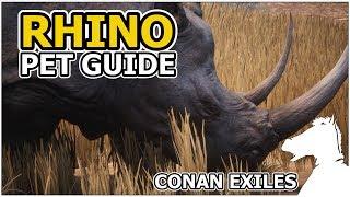 RHINO | Pets Guide | CONAN EXILES