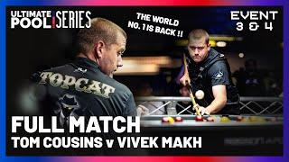 CAN THE WORLD NUMBER 1 TURN UP ??? | Tom Cousins & Vivek Makh | Last 64 | Pro Series Event 3 2025