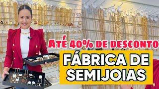 SEMIJOIAS PARA REVENDA/ COMPRE DIRETO DO FABRICANTE EM GOIÂNIA.