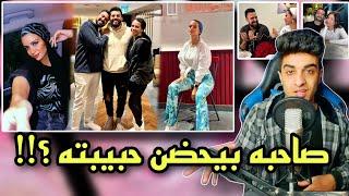 عمرو راضي وخطيبته ومحمد صلاح ومراتو | رافعين دش ارضي جوي ؟؟