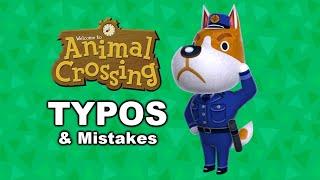 Animal Crossing Typos & Mistakes
