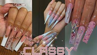 *20*NAIL INSPIRATION of INSTAGRAM COMPILATION ** BADDIE NAILS ACRYLICS EXTENDO NAILS XX CALMING