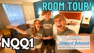 2-Queen Park View ROOM TOUR at HoJo Anaheim! (Building 1)