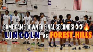 Lincoln Vs Forest Hills (1/20/25) |GAME CAME DOWN TO FINAL SECONDS! |