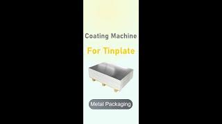 Tinplate coating machine