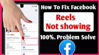 How To Fix Facebook Reels Option Not Showing Problem ( 2022 ) | Facebook Reels Missing Problem fixed