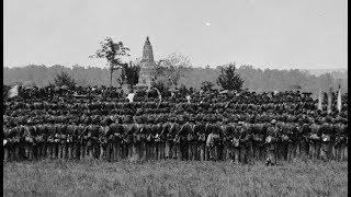 Photos of Veterans & Civilians at the Dedication of the First Battle of Bull Run Monument (1865)