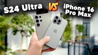 iPhone 16 Pro Max vs Samsung Galaxy S24 Ultra CAMERA TEST - Photo and Video Comparison