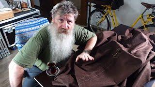 Dyneema rip-stop pattern DIY Loden wool Hammock Part-2 – What's in my Pack project continues