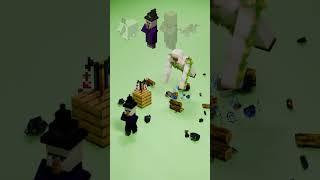 Minecraft Iron Golem Vs Real Life 3D Simulation