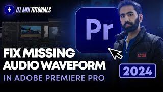 How To Fix Missing Audio Waveform In Adobe Premiere Pro | No Audio Waveform In Adobe Premiere Pro