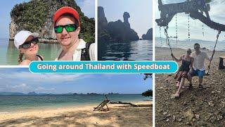 Thailand Speed Boat Safari to Red Island, Ko Poda, Railay #islandhopping #luxuryboat #thailandtravel