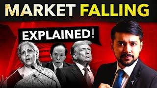 Why NIFTY Falling?  | Stock Market Crash Reason | Harsh Goela