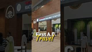 Ratnagiri to Mumbai | First AC Travel #shorts #train