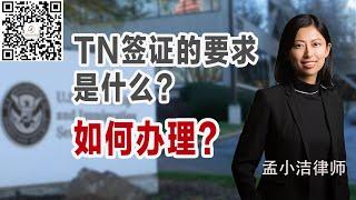 TN签证的要求什么？如何办理？