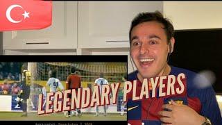 ITALIAN REACTION TO  TURKISH FOOTBALL LEGENDS  Gheorghe Hagi & ALEX DE SOUZA / WOW