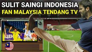 Sulit Saingi Indonesia,  Fan Malaysia Tendang Televisi