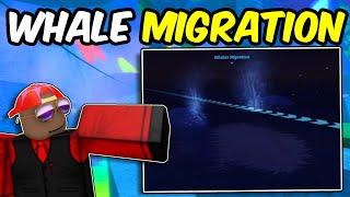 WHALE MIGRATION is COMING to FISCH Roblox!