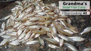 Small Fish Curry village style | Granny Fish recipe | Fish curry andhra village style