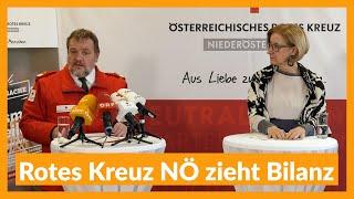 Rotes Kreuz NÖ zieht Bilanz