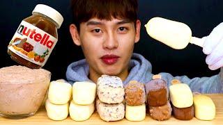 매그넘(쿠앤크-JMT),카피티 화이트 초콜릿 아이스크림 먹방~!! Chocolate Ice Cream MuKBang ~!!