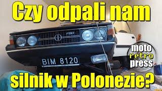 Odpalamy silnik, wstawiamy podsufitkę i nowe przyciski - Polonez Borewicz