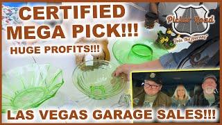 CERTIFIED MEGA PICK!!! HUGE PROFITS!!! LAS VEGAS GARAGE SALES!!! Join the Journey on Picker Road!