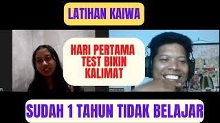 #kaiwa Latihan Kaiwa Dimulai Dari Test Bikin Kalimat || belajar bahasa Jepang