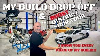 C8 Magnuson Supercharger build P1 - BOOST DISTRICT Tour