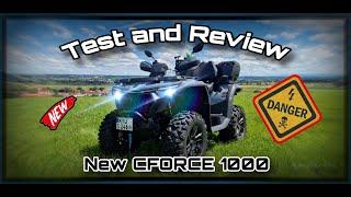 2024 CFMOTO CFORCE 1000 Touring / Test and Review / ATV Nation Germany /4K