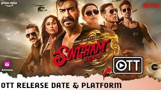 Singham Again OTT & TV Release Date & Platform | Ajay Devgn Singham Again Movie OTT Release Update