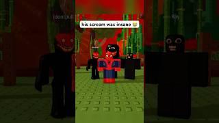 it slowly got scarier  #roblox #funny #trolling #memes #gaming #comedy #scary