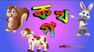 Bangla Bornomala |  ক খ গ ঘ ঙ  | বাংলা   ব্যঞ্জনবর্ণ | For kids