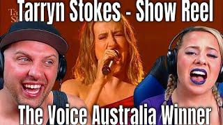 reaction To Tarryn Stokes - Show Reel - The Voice Australia Winner 2023 | THE WOLF HUNTERZ REACTIONS