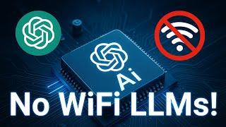 This Tiny Low Power AI Chip Runs LLMs Without Wi-Fi!