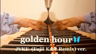 【golden hour / JVKE (Fujii Kaze Remix ver.)】耳コピ Piano Arrange by 楊芷蘅