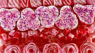 ASMR Crispy Soap Crushing soap boxes with foam. Crushing soap roses, soap plates, soap curls.