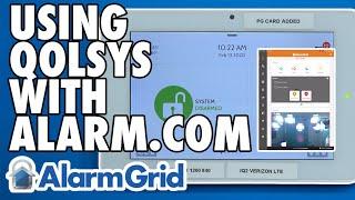 Using the Qolsys IQ Panel 2 with Alarm.com