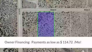 Mohave County AZ Land with Owner Financing