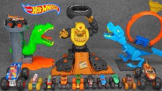 Hot Wheels Collection Unboxing Review ASMR | Hot Wheels Dueling Dragon Playset