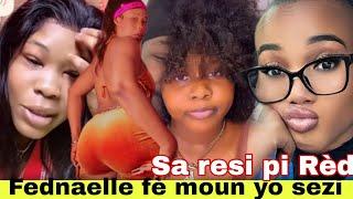 Fednaelle joure Djoune wouj ‍️ Neyou Dope al fè krèy...Mommy Sky retounen ak kilòt nwa 